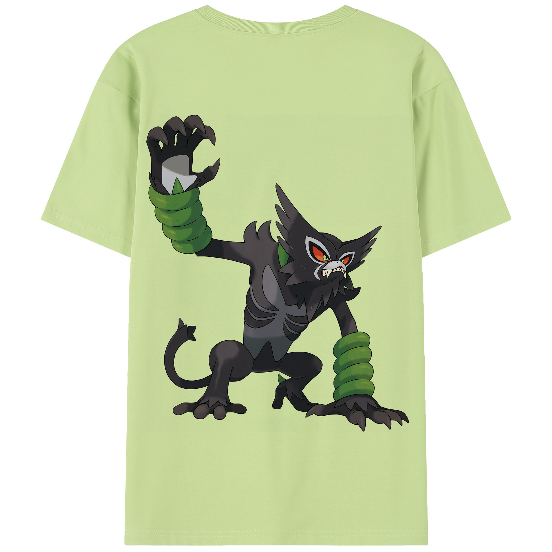 （画像用） ポケットモンスター Pokémon 綿100％半袖Tシャツ（背面プリント）